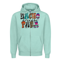 Seafoam nacho para Zipper Hoodie - RacoonDesign