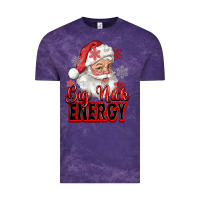 Cloud Purple big nick energy santa claus Vintage Tee - RanaPortraitStore