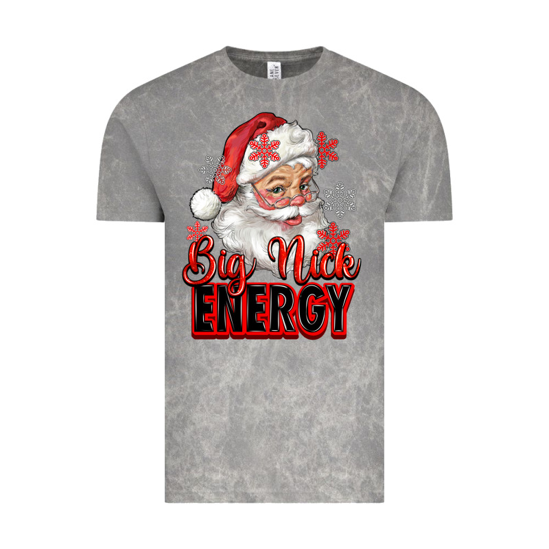 Big Nick Energy Santa Claus Vintage Tee by RanaPortraitStore | Teevron