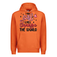 This Girl Will Change The World Premium Hoodie | Teevron
