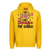 Lemon this girl will change the world Premium Hoodie - MaliasSmallBusiness