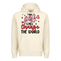 Sandshell this girl will change the world Premium Hoodie - MaliasSmallBusiness