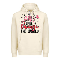 Tofu this girl will change the world Premium Hoodie - MaliasSmallBusiness