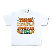 White thick thighs pumpkin pies Urban Heavy Tee - BarkalooDesign