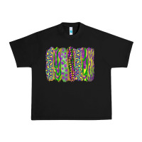 Black Mardi gras brush stroke Urban Heavy Tee - RanaPortraitStore