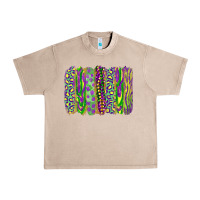 French Oak Mardi gras brush stroke Urban Heavy Tee - RanaPortraitStore