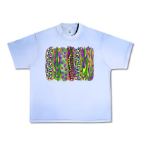 Grape Ice Mardi gras brush stroke Urban Heavy Tee - RanaPortraitStore