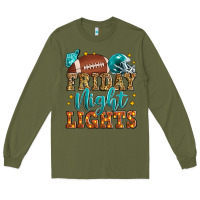 Army Green friday night lights american football Long Sleeve Tee - Zillion Design Studio