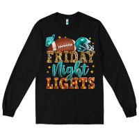 Black friday night lights american football Long Sleeve Tee - Zillion Design Studio