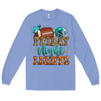 Colony Blue friday night lights american football Long Sleeve Tee - Zillion Design Studio