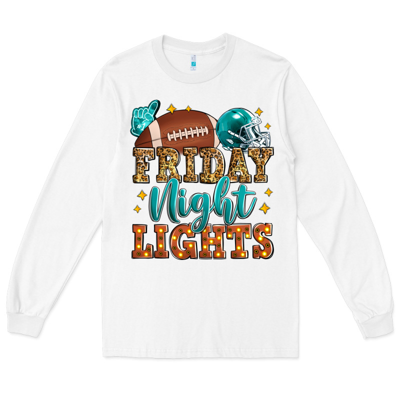 Friday Night Lights American Football Long Sleeve Tee by Zillion Design Studio | Teevron