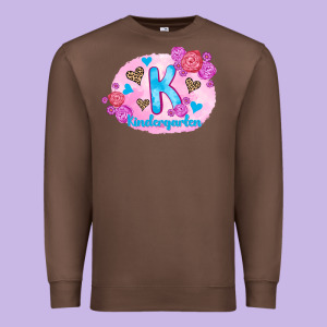 Back To School Flowers Kindergarten 3200x2400 Premium Sweatshirt Designed By Adodesignshop