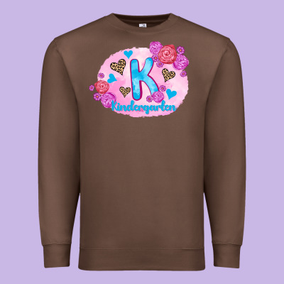 Back To School Flowers Kindergarten 3200x2400 Premium Sweatshirt Designed By Adodesignshop