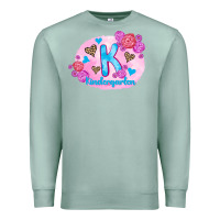 Seafoam back to school flowers kindergarten 3200x2400 Premium Sweatshirt - AdoDesignShop