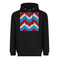 Black Glitter 4th of July Seamless Pattern Heavyweight Hoodie - BundleAndBundleShop
