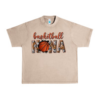 French Oak basketball nana with leopard Urban Heavy Tee - texasbilliewilder