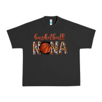 Pigment Black basketball nana with leopard Urban Heavy Tee - texasbilliewilder