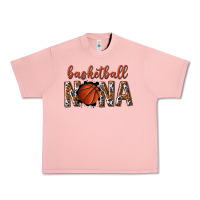 Salmon basketball nana with leopard Urban Heavy Tee - texasbilliewilder
