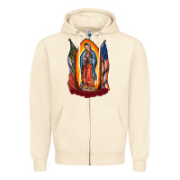 Sandshell our lady Zipper Hoodie - RacoonDesign