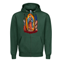 Sports Green our lady Zipper Hoodie - RacoonDesign