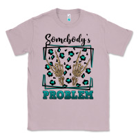Lilac Somebody's Problem Hand Skeleton Classic Tee - FaDigitalArtStudio