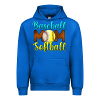 Cobalt Baseball Mom Softball Urban Hoodie - BundleAndBundleShop