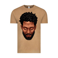 Vintage Camel bearded black man portrait Vintage Tee - texasbilliewilder