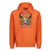 Carrot she kinda buck wild with bull skull Premium Hoodie - NancyCooperArtShop
