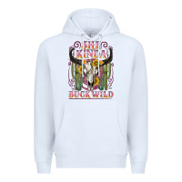 White she kinda buck wild with bull skull Premium Hoodie - NancyCooperArtShop