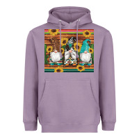 Lavender western gnomes cactus sunflowers serape wooden leopard gemstone Heavyweight Hoodie - Artiststas