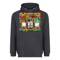 Smoke western gnomes cactus sunflowers serape wooden leopard gemstone Heavyweight Hoodie - Artiststas