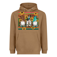 Toasted Coconut western gnomes cactus sunflowers serape wooden leopard gemstone Heavyweight Hoodie - Artiststas