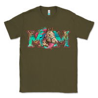 Army Green mom horse Classic Tee - Zillion Design Studio