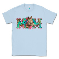 Dusty Blue mom horse Classic Tee - Zillion Design Studio