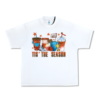 White basketball tisthe season coffee cups Urban Heavy Tee - texasbilliewilder