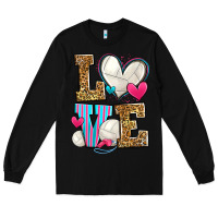 Black love volleyball Long Sleeve Tee - Zillion Design Studio