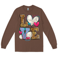 Chestnut love volleyball Long Sleeve Tee - Zillion Design Studio
