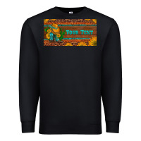 Black (preview)custom cowboy boots sunflowers and cactus license plate Premium Sweatshirt - Artiststas