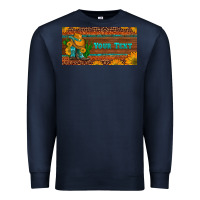Navy (preview)custom cowboy boots sunflowers and cactus license plate Premium Sweatshirt - Artiststas