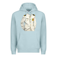 Blue Mist us navy Premium Hoodie - RanaPortraitStore