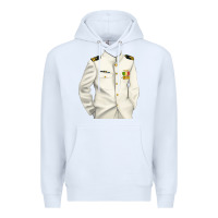 White us navy Premium Hoodie - RanaPortraitStore