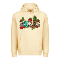 Pina Colada madre with roses and cactus Premium Hoodie - AdoDesignShop