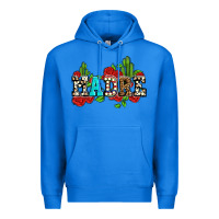 True Royal madre with roses and cactus Premium Hoodie - AdoDesignShop