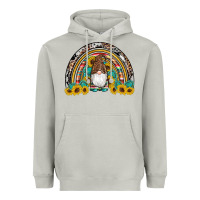Moon Dust western gnome gemstones sunflowers rainbow Heavyweight Hoodie - Artiststas