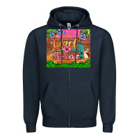 Navy beach babe Zipper Hoodie - HRA Design Shop