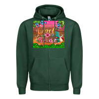 Sports Green beach babe Zipper Hoodie - HRA Design Shop