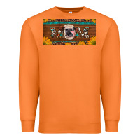 Carrot western heifer mom with sunflowers and turquoise license plate Premium Sweatshirt - Artiststas