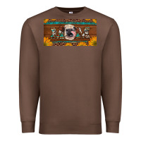 Chestnut western heifer mom with sunflowers and turquoise license plate Premium Sweatshirt - Artiststas
