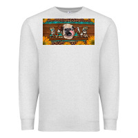Oatmeal Heather western heifer mom with sunflowers and turquoise license plate Premium Sweatshirt - Artiststas