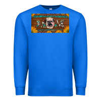 True Royal western heifer mom with sunflowers and turquoise license plate Premium Sweatshirt - Artiststas